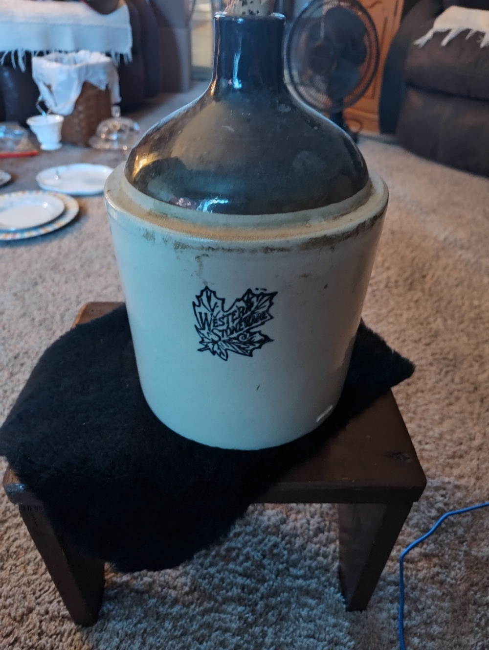 Westbrooke Stoneware Two-Tone Stoneware Jug